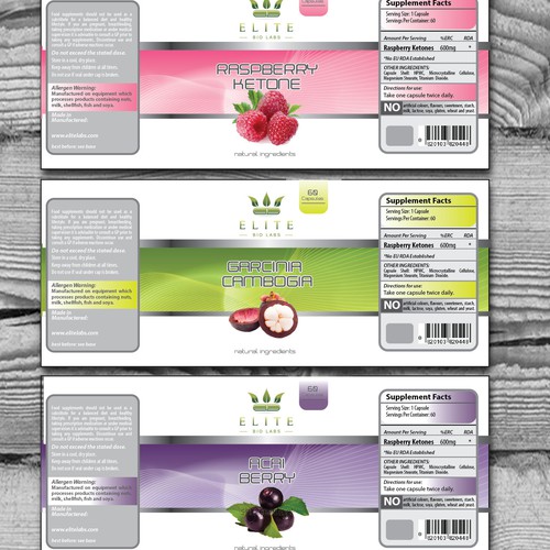 Let consumers know Elite Bio Labs supplements are better than the rest!