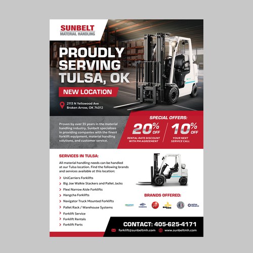 Sunbelt Material Flyer