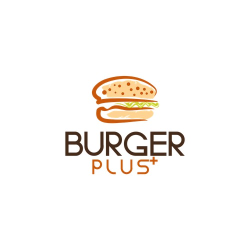 burger logo design 