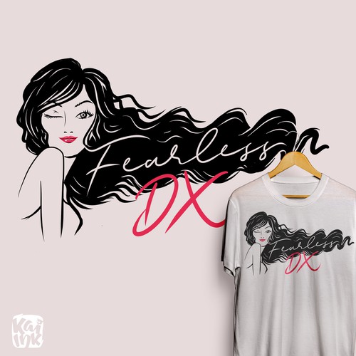 Fearless Women T-shirt Illustrations