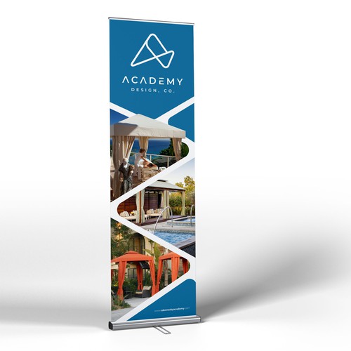 Creative Trade show Roll-Up Banner