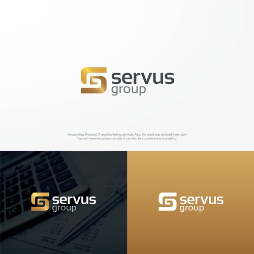 servus group needs a powerful logo to market our financial and IT services