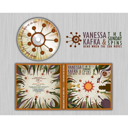 Design an EP cover for Vanessa Kafka and the Sunday Spins