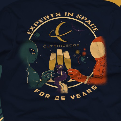 cuttingedge  25th Anniversary t shirt