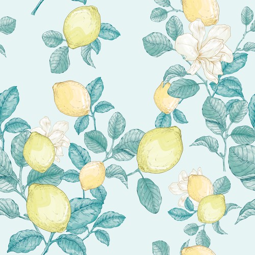 Lemon Pattern Design