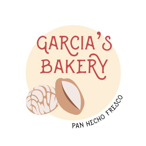 Fresh logo design for a traditional Mexican bakery 