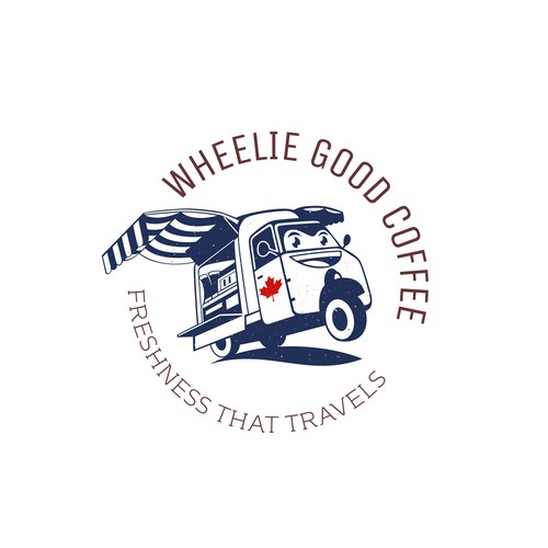 Logo for mobile coffee truck