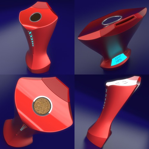 Electronic Vaporizer - Product Concept Design or Sketch