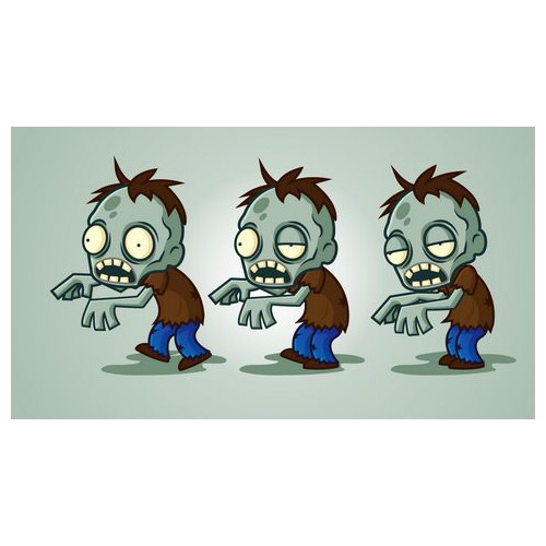 App Design for Zombie 2d scrolling game