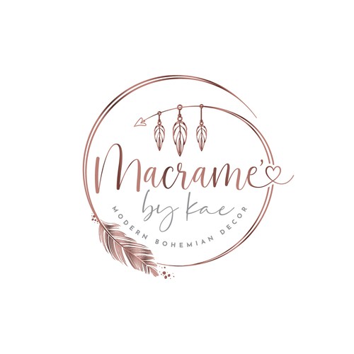 Logo for bohemian decor company.