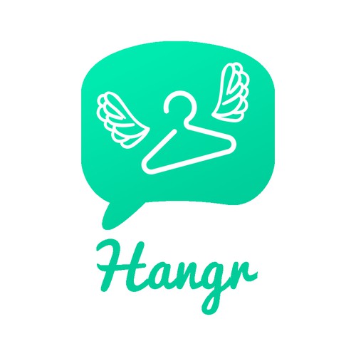 Hangr Logo for Apps (1 Color)