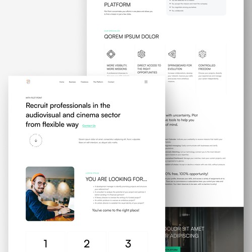 Plotpoint web design