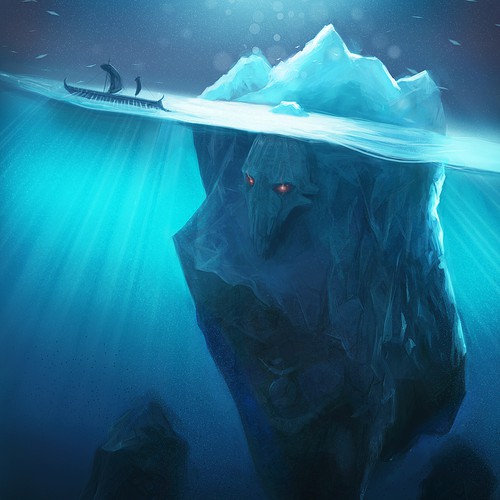 Looking for someone to create an iceberg illustration for me