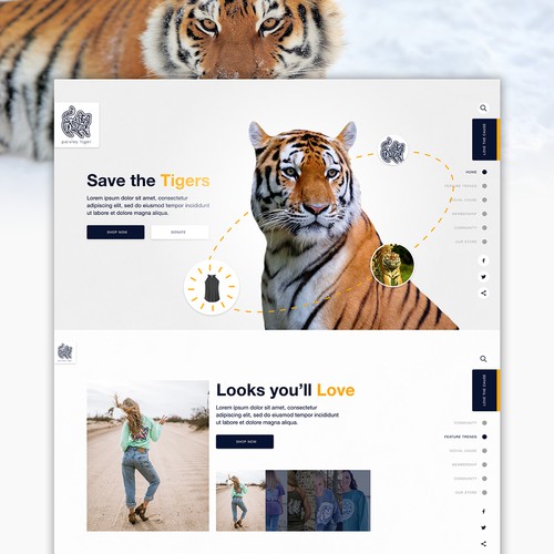 Webpage design