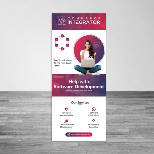 Roll up Banner for It firm