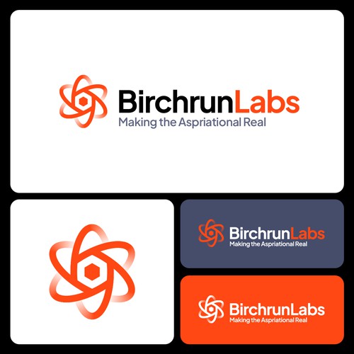 Science-lead logo for a lab company