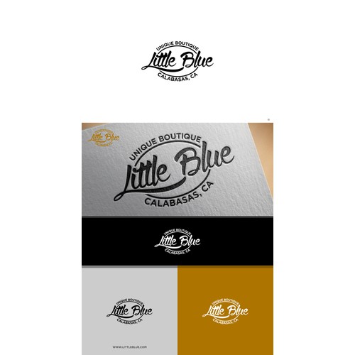 Logo Design for "LITTLE BLUE"