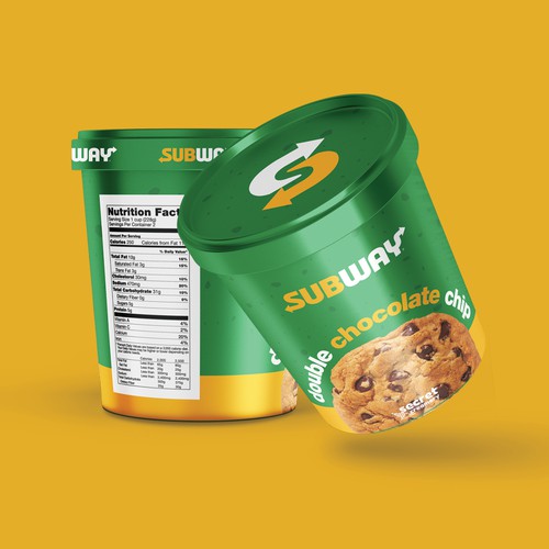 Packaging concept for ice cream company
