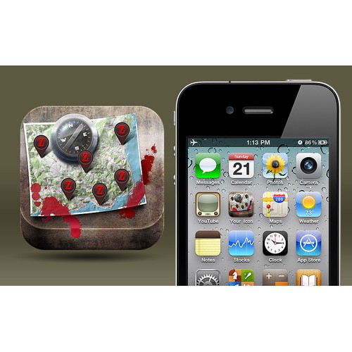 zombie game app icon