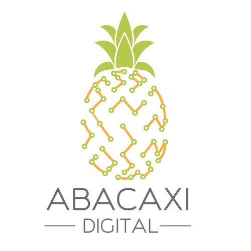 Logo for Company meaning "Digital Pineapple"