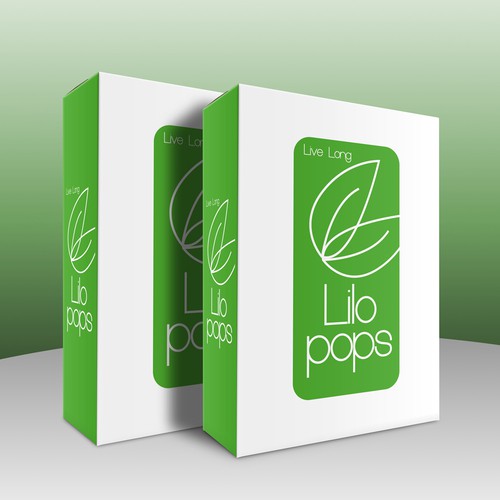 Create the next product packaging for LiLo Pops