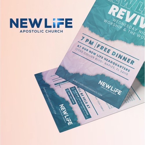 New Life Revive Postcard