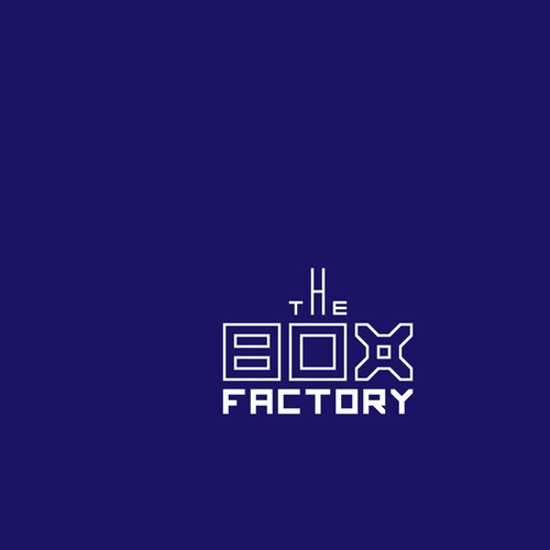 Logo for shared workspace in a converted factory