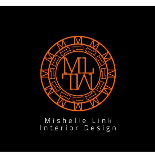 logo for Mishelle Link Interior Design 