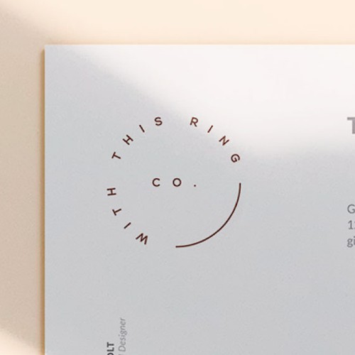 Minimalistic & elegant visual identity for jewelry