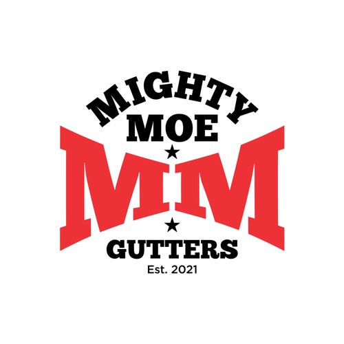 Mighty Moe GuttersLogo