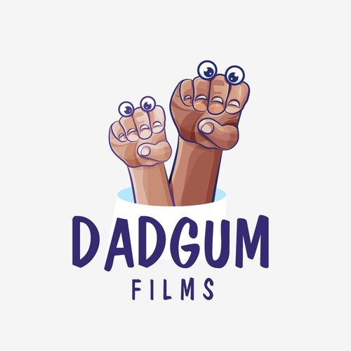 Dadgum Films Logo Design