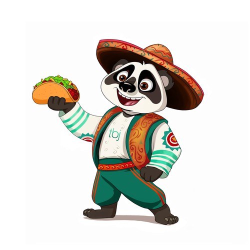 Mascot design for Taco festival