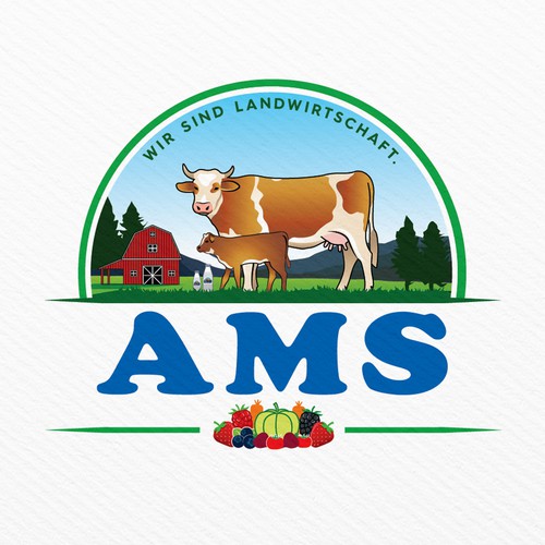 Bold Logo Concept for Dairy Farm
