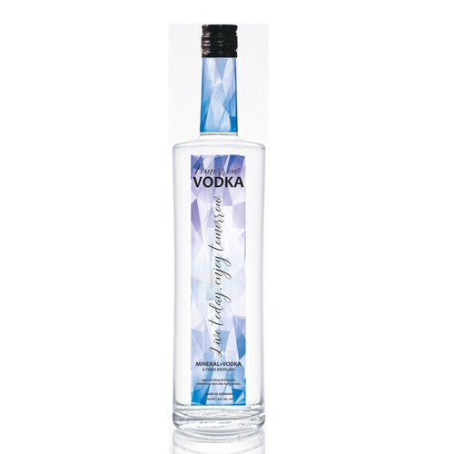 Tomorrow Vodka Label