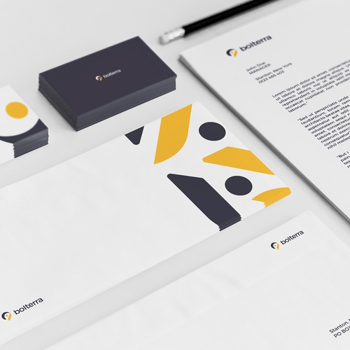 Playful brand identity concept for Bolterra.