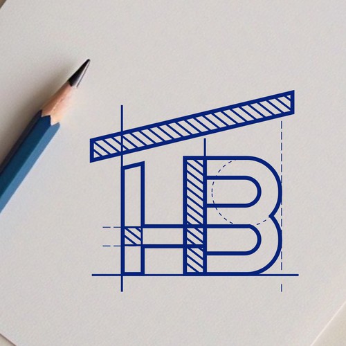 THB lettering sketch