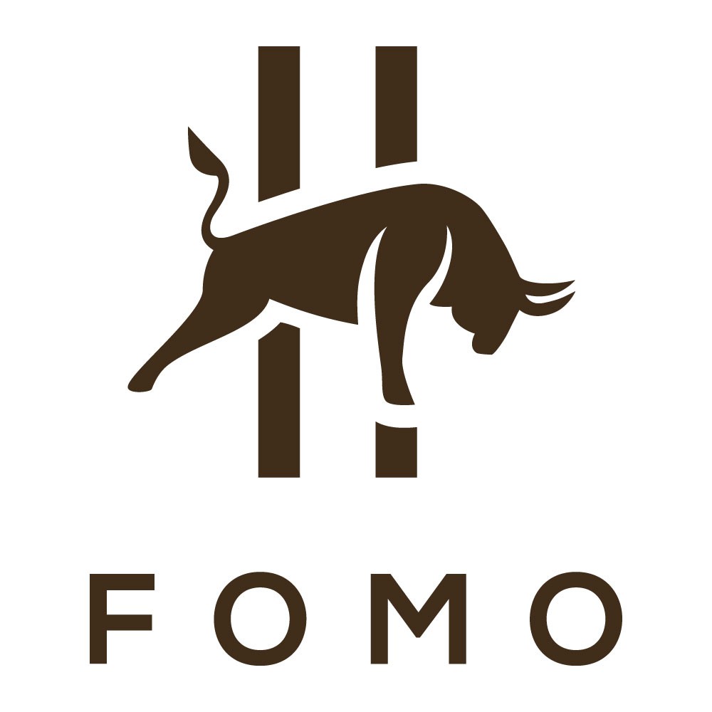 霓虹灯标志需要现代鸡尾酒吧“FOMO”