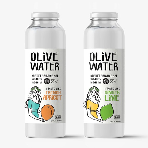 Label for a new healthy drink