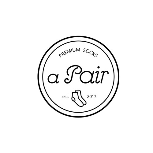 Logo for socks company