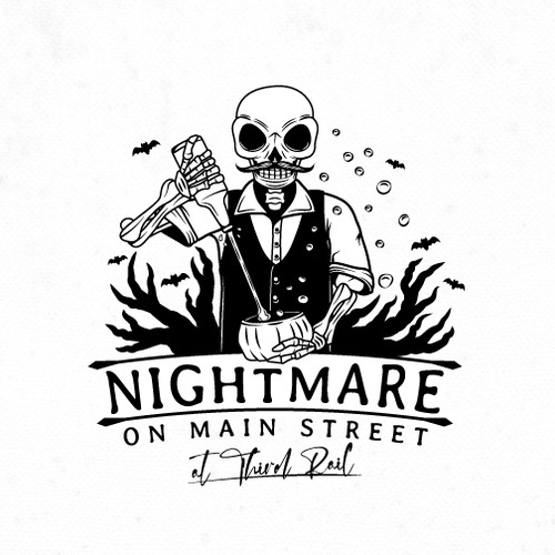 Logo for Halloween themed Popup bar