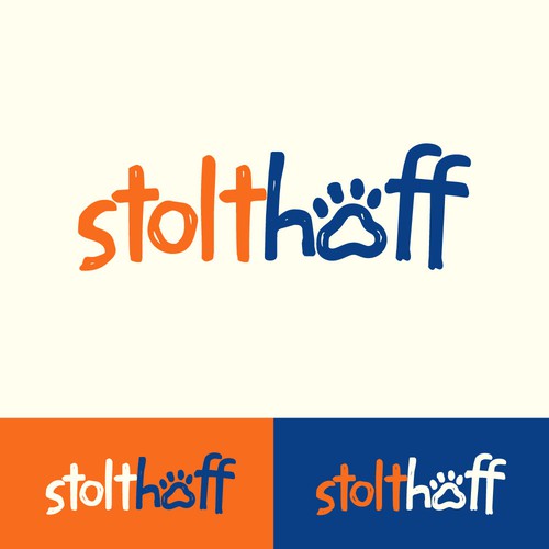 playful logo for a pet brand