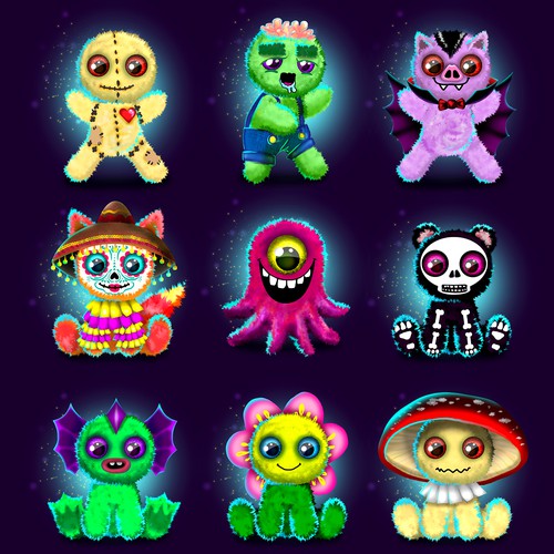 CUTE STUFFED ANIMAL DESIGNS