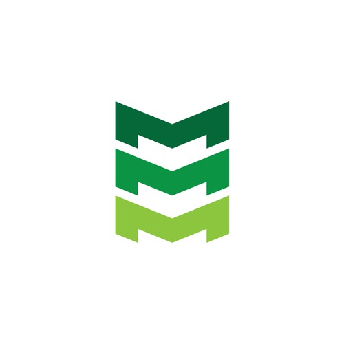 Minimalist Letter M Logo Design
