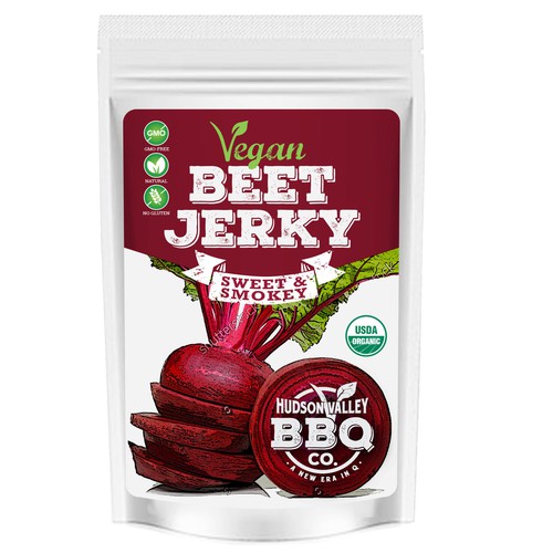 Vegan Beet Jerky