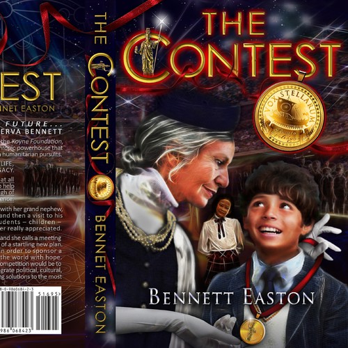 Design the cover for my novel, THE CONTEST - the next New York Times Best Seller!