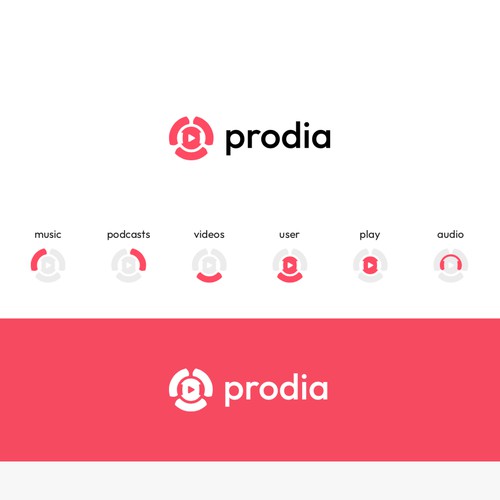 Concept de logo Prodia