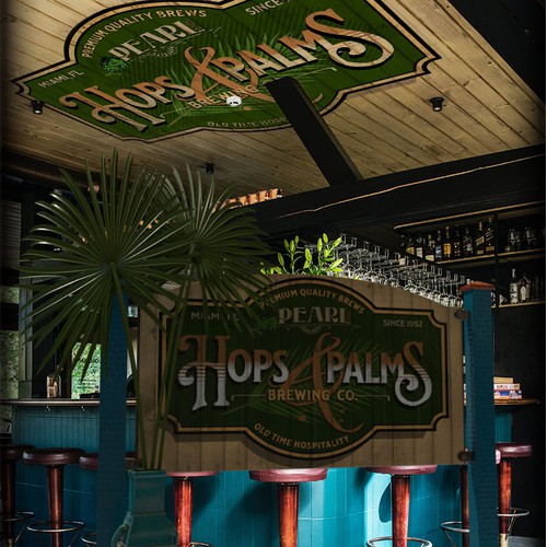Logo/Sign for Brewing Co./Bar