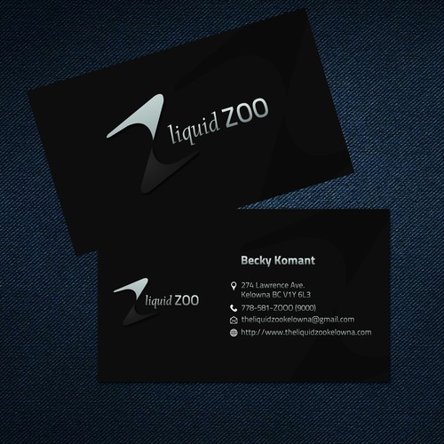 Create a unique business card for a Unique Nightclub/Showlounge