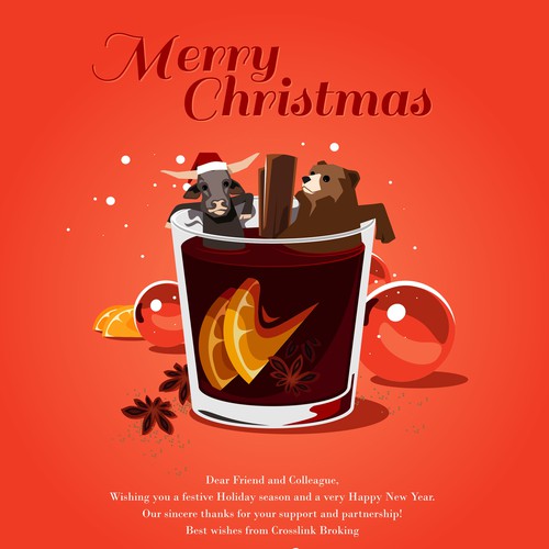 Design an Email Christmas Card for Crosslink Broking