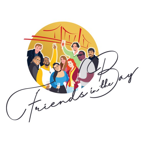 Logo for "Friends in the Bay"